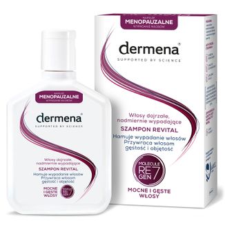 Dermena Revital, szampon hamujący wypadanie włosów, 200 ml - zdjęcie produktu