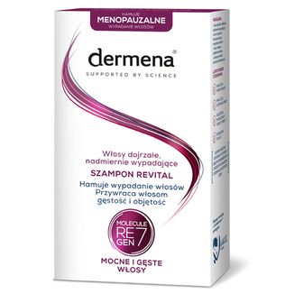 Dermena Revital, szampon hamujący wypadanie włosów, 200 ml - zdjęcie produktu