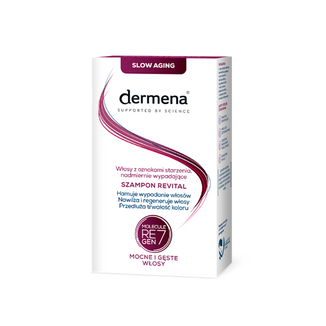 Dermena Revital, szampon hamujący wypadanie włosów, 200 ml - zdjęcie produktu