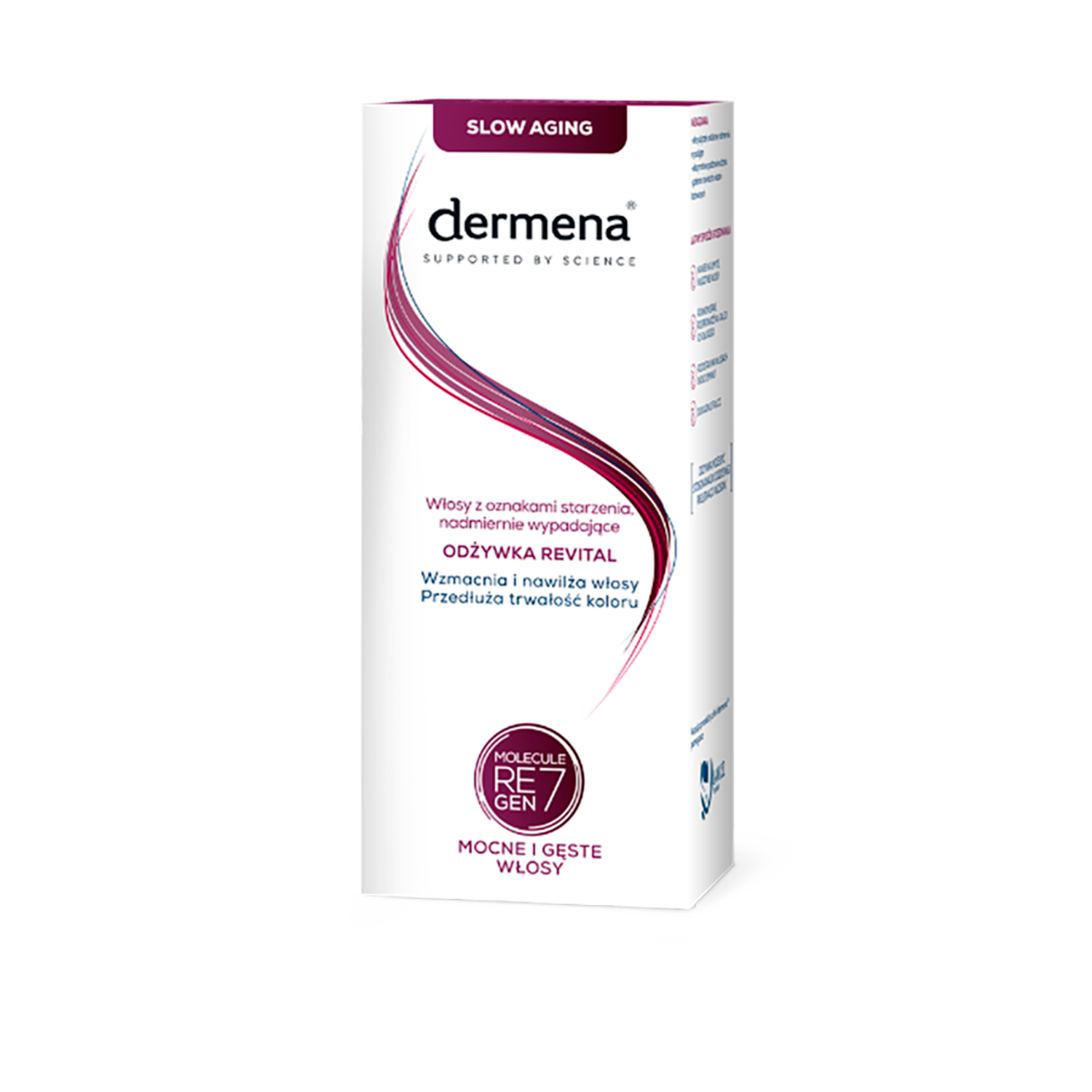 Dermena Dermena Revital, odżywka hamująca wypadanie włosów, 200 ml