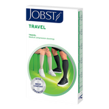 Jobst Travel, podkolanówki uciskowe, 15-20 mmHg, zamknięte place, rozmiar 3, czarne - miniaturka zdjęcia produktu