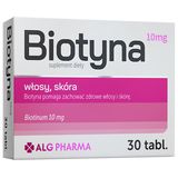 Biotyna 10 mg, 30 tabletek - miniaturka zdjęcia produktu