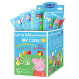 Lizaki Witaminowe Bez Cukru Świnka Peppa, różne smaki, od 3 lat, 50 x 8 g - miniaturka zdjęcia produktu