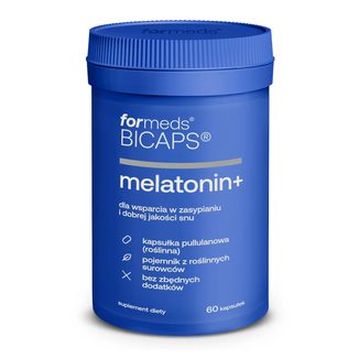 ForMeds Bicaps Melatonin+, 60 kapsułek - zdjęcie produktu