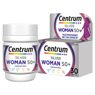 Centrum Woman 50+, 30 tabletek USZKODZONE OPAKOWANIE - zdjęcie produktu