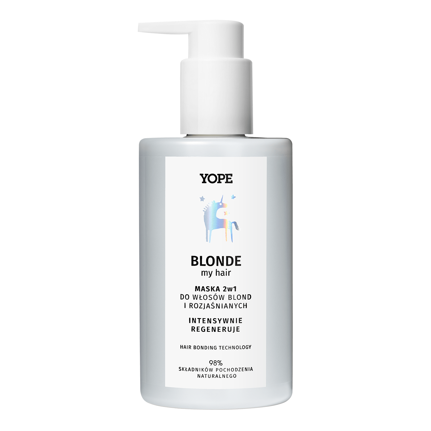 Nieznana Yope Blonde My Hair, maska 2w1 do włosów blond i rozjaśnianych, 300 ml
