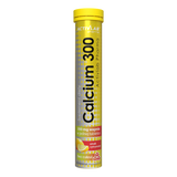 Activlab Pharma Calcium 300, bez cukru, smak cytrynowy, 20 tabletek musujących - miniaturka zdjęcia produktu