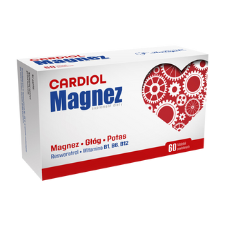 Cardiol Magnez, 60 tabletek powlekanych - zdjęcie produktu