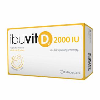 Ibuvit D3 2000 IU, 150 kapsułek - zdjęcie produktu