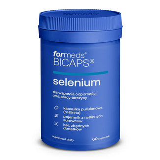 ForMeds Bicaps Selenium, selen 300 μg, 60 kapsułek - zdjęcie produktu