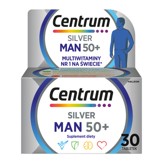 Centrum Man 50+, 30 tabletek - zdjęcie produktu