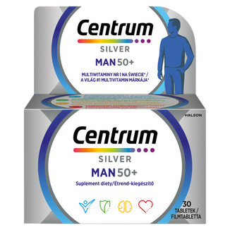 Centrum Man 50+, 30 tabletek Centrum Man 50+, 30 tabletek - zdjęcie produktu