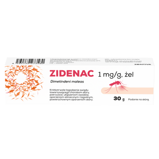 Zidenac 1 mg/g, żel, 30 g USZKODZONE OPAKOWANIE - zdjęcie produktu