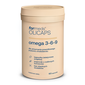 ForMeds Olicaps Omega 3-6-9, 60 kapsułek - zdjęcie produktu