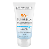 Dermedic Sunbrella, ultralekki krem ochronny do twarzy, skóra sucha i normalna, SPF 50+, 40 ml - miniaturka zdjęcia produktu