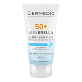 Dermedic Sunbrella, ultralekki krem ochronny do twarzy, skóra nadreaktywna i naczynkowa, SPF 50+, 40 ml - miniaturka zdjęcia produktu