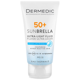 Dermedic Sunbrella, ultralekki krem ochronny do twarzy, skóra nadreaktywna i naczynkowa, SPF 50+, 40 ml - miniaturka zdjęcia produktu