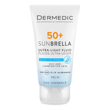 Dermedic Sunbrella, ultralekki krem ochronny do twarzy, skóra tłusta i mieszana, SFP 50+, 40 ml - miniaturka zdjęcia produktu