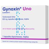Gynoxin Uno 600 mg, 1 kapsułka dopochwowa miękka (import równoległy) USZKODZONE OPAKOWANIE - miniaturka zdjęcia produktu