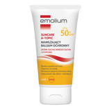 Emolium A-Topic Suncare, nawilżający balsam ochronny, SPF 50+, 150 ml - miniaturka zdjęcia produktu