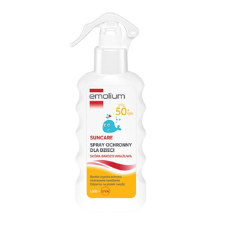 Emolium Suncare, spray ochronny dla dzieci od 1 roku życia, SPF 50+, 175 ml - zdjęcie produktu