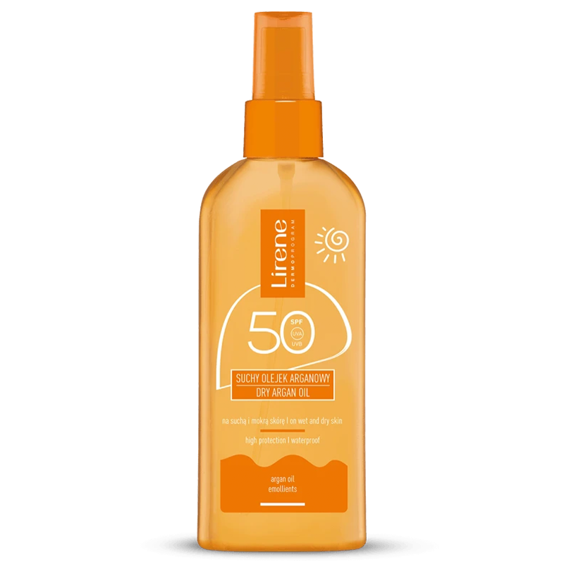 Lirene Lirene Sun, trocken Öl schützend, mit Arganöl, SPF 50, 150 ml — Inhaltsstoffe und Bewertung