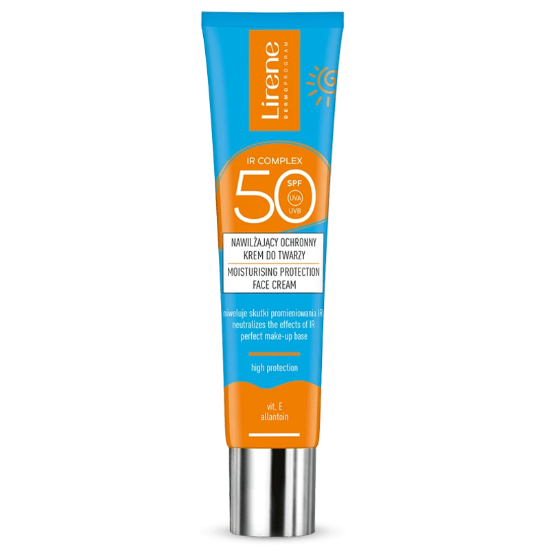 Lirene Lirene IR Complex, feuchtigkeitsspendend Schutzcreme für das Gesicht, SPF 50, 50 ml — Inhaltsstoffe und Bewertung