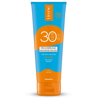 Lirene Sun, emulsja nawilżająca, SPF 30, 120 ml - zdjęcie produktu