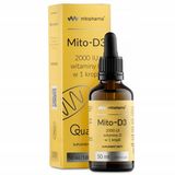 Mito-Pharma Mito-D3, witamina D 2000 IU, krople, 50 ml - miniaturka zdjęcia produktu