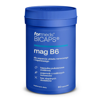 ForMeds Bicaps Mag B6, 60 kapsułek - zdjęcie produktu