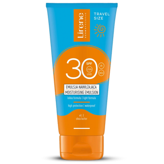 Lirene Sun, emulsja nawilżająca, SPF 30, 90 ml - zdjęcie produktu