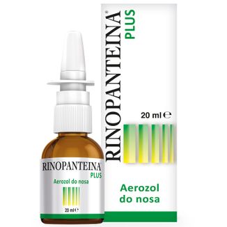 Rinopanteina Plus, aerozol do nosa, 20 ml - zdjęcie produktu