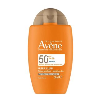 Avene Ultra Fluid Perfector, krem przeciwsłoneczny do twarzy, skóra wrażliwa, SPF 50+, 50 ml - zdjęcie produktu
