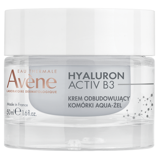 Avene Hyaluron Activ B3, krem-żel odbudowujący komórki, 50 ml USZKODZONE OPAKOWANIE - zdjęcie produktu