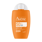 Avene Ultra Fluid Invisible, niewidoczny krem przeciwsłoneczny do twarzy, skóra wrażliwa, SPF 50+, 50 ml - miniaturka zdjęcia produktu