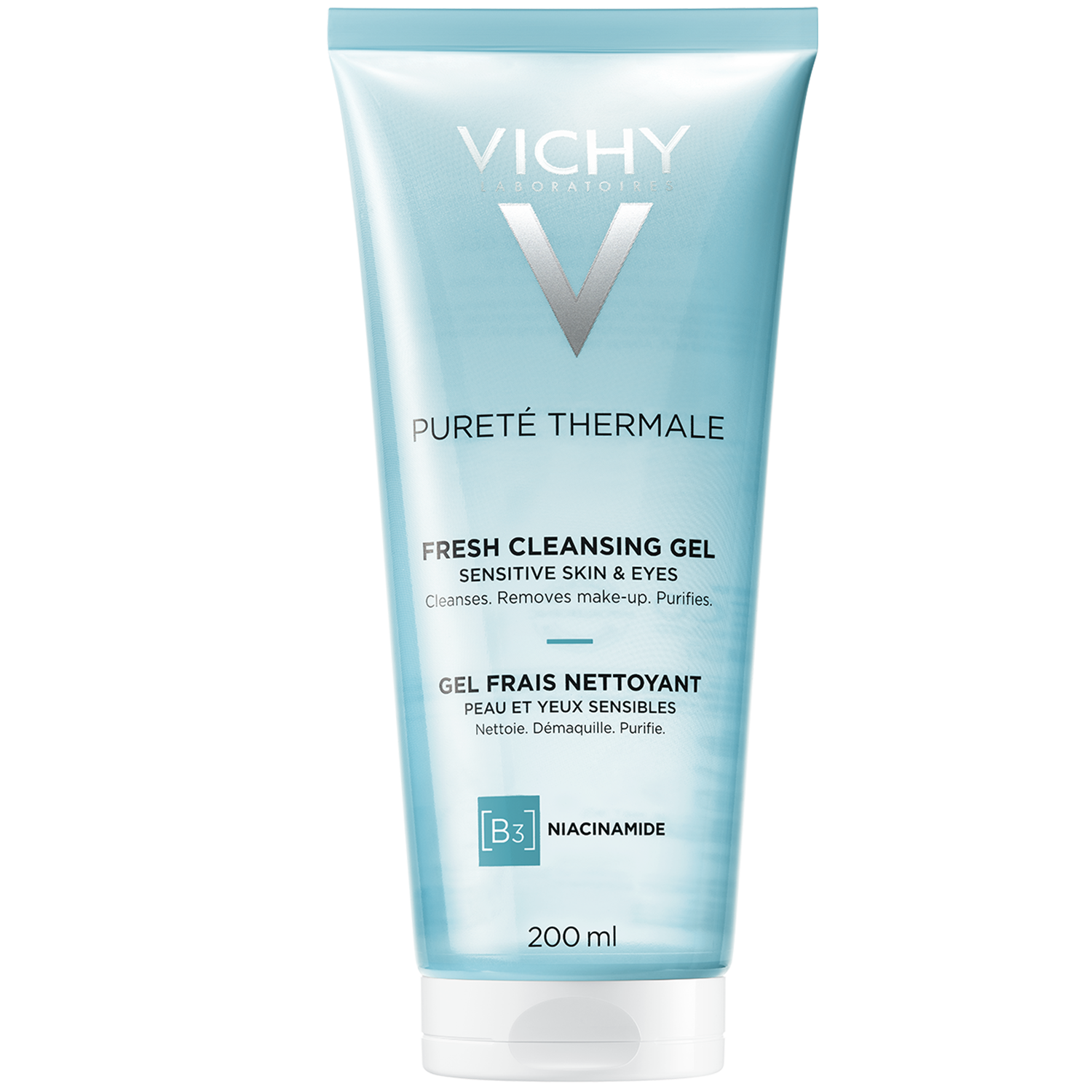 Vichy Vichy Purete Thermale, erfrischend Gesichtsreinigungsgel, 200 ml — Inhaltsstoffe und Bewertung