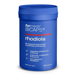 ForMeds, Bicaps Rhodiola, 60 kapsułek - zdjęcie produktu