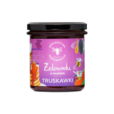 Manufaktura Rodziny Sadowskich Żelowocki z miodem, truskawki, 320 g Manufaktura Rodziny Sadowskich Żelowocki z miodem, truskawki, 320 g - miniaturka zdjęcia produktu