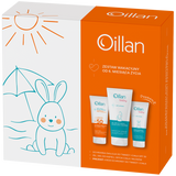 Zestaw Oillan Sun, ochronna emulsja do twarzy i ciała, SPF 50, 100 ml + żel do kąpieli 3w1, 200 ml + krem ochronny, 75 ml gratis - miniaturka zdjęcia produktu