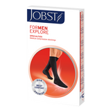 Jobst For Men Explore, podkolanówki uciskowe, CCL2, zamknięte palce, rozmiar 6, czarne USZKODZONE OPAKOWANIE - miniaturka zdjęcia produktu