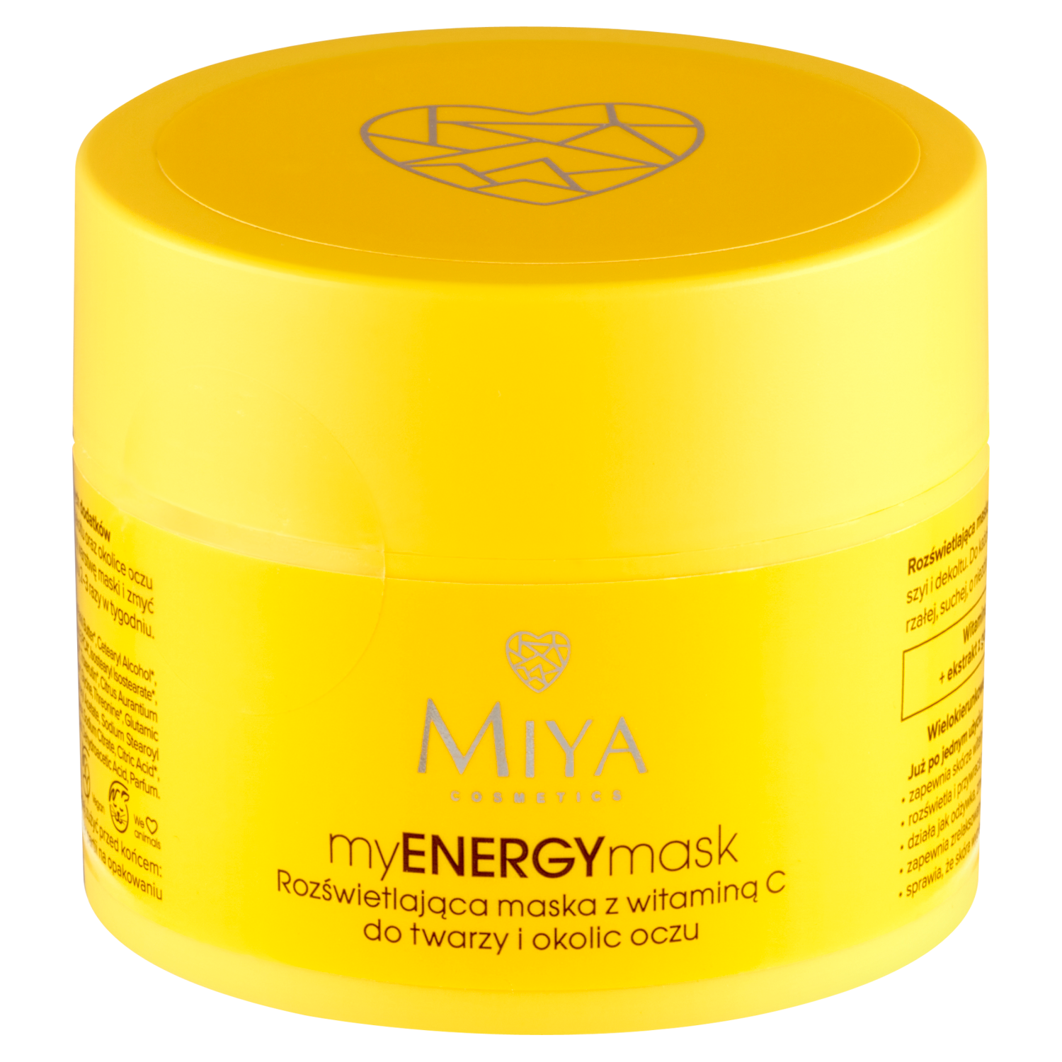 Nieznana Miya myENERGYmask, aufhellend Maske mit Vitamin C, 50 ml — Inhaltsstoffe und Bewertung