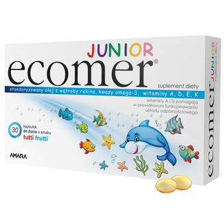 Ecomer Junior, 30 kapsułek do żucia - zdjęcie produktu