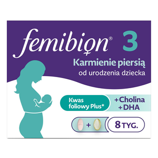 Femibion 3 Karmienie Piersią, 56 tabletek + 56 kapsułek - zdjęcie produktu