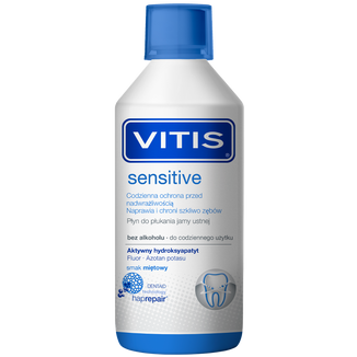 Vitis Sensitive, płyn do płukania jamy ustnej, na nadwrażliwość, 500 ml - zdjęcie produktu