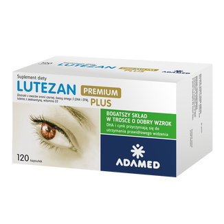 Lutezan Premium Plus, 120 kapsułek USZKODZONE OPAKOWANIE - zdjęcie produktu