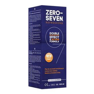 Płyn do soczewek Zero-Seven Refreshing, 120 ml - zdjęcie produktu