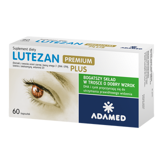 Lutezan Premium Plus, 60 kapsułek KRÓTKA DATA - zdjęcie produktu