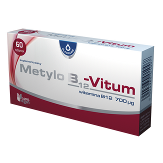 Oleofarm Metylo B12-Vitum, 60 tabletek - zdjęcie produktu