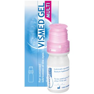Vismed Gel Multi, nawilżające krople do oczu, 10 ml - zdjęcie produktu