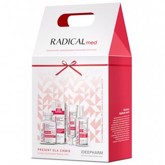 Zestaw Radical Med, szampon przeciw wypadaniu włosów, 300 ml + odżywka przeciw wypadaniu włosów, 200 ml + enzymatyczny peeling trychologiczny, 75 ml - zdjęcie produktu